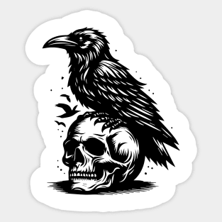 the raven Sticker